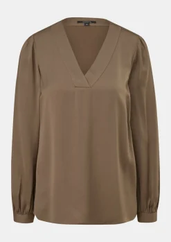 Satinbluse aus Viskosemix-Comma Online