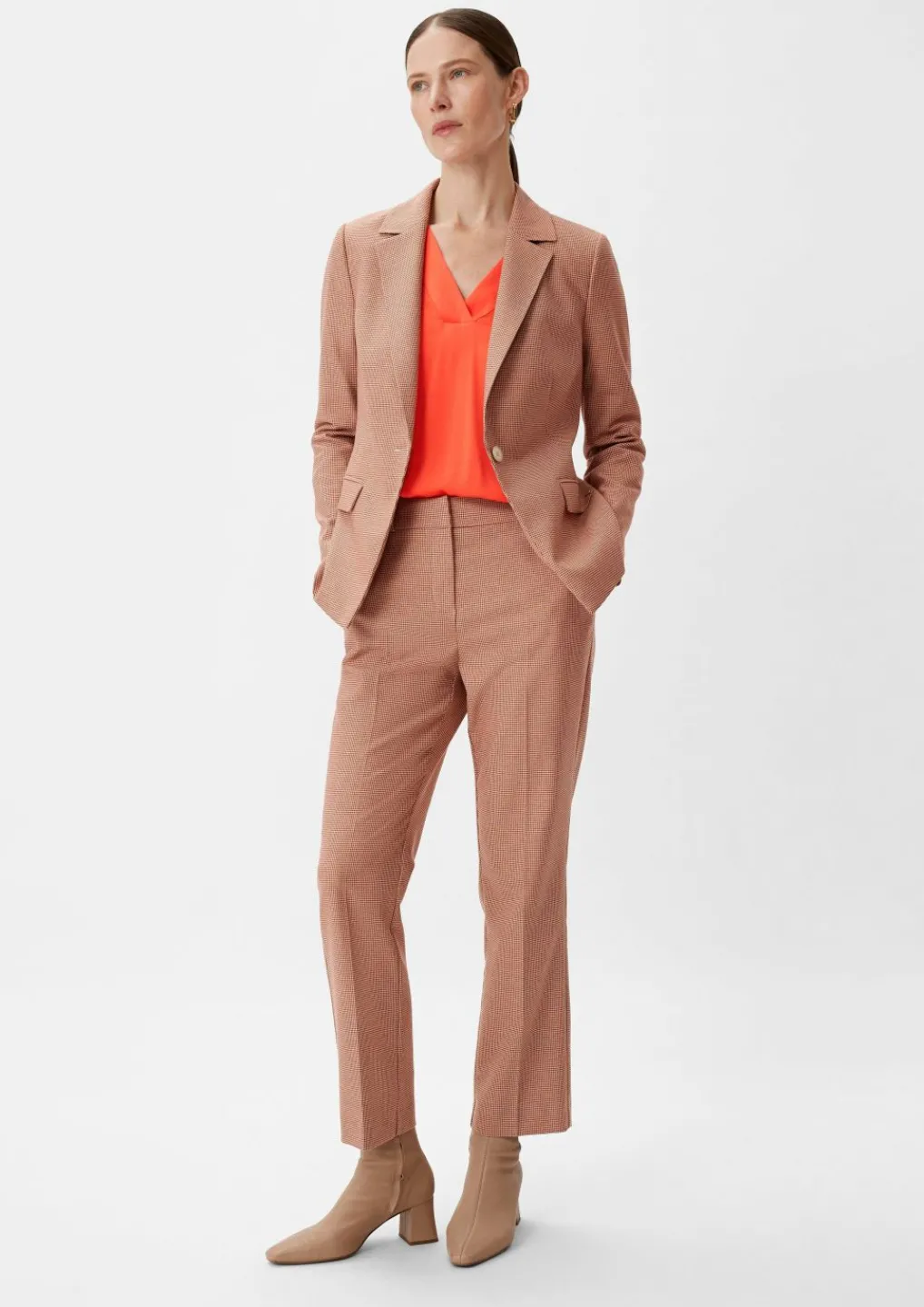Satinbluse aus Viskosemix-Comma Discount