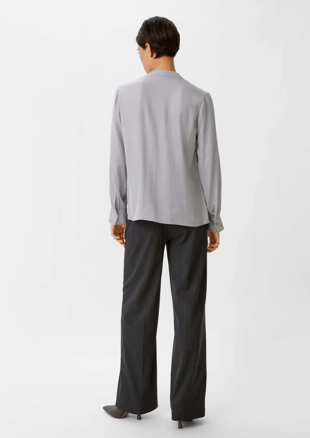 Satinbluse aus Viskosemix-Comma Fashion