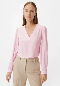 Satinbluse aus Viskosemix-Comma New