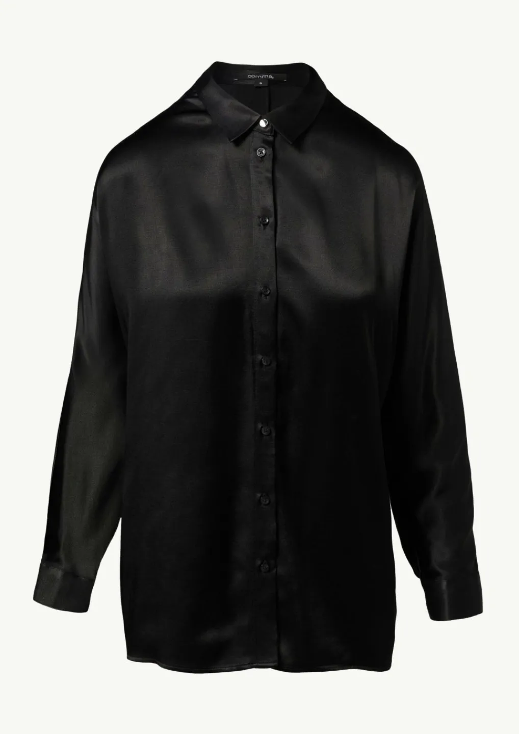 Satin-Bluse mit Fledermausärmeln-Comma New