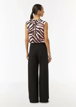 Satin-Bluse mit Raffung-Comma Discount