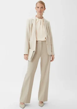 Satinbluse mit Raffung-Comma Online