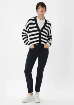 Satinhose mit Skinny Leg-Comma Best