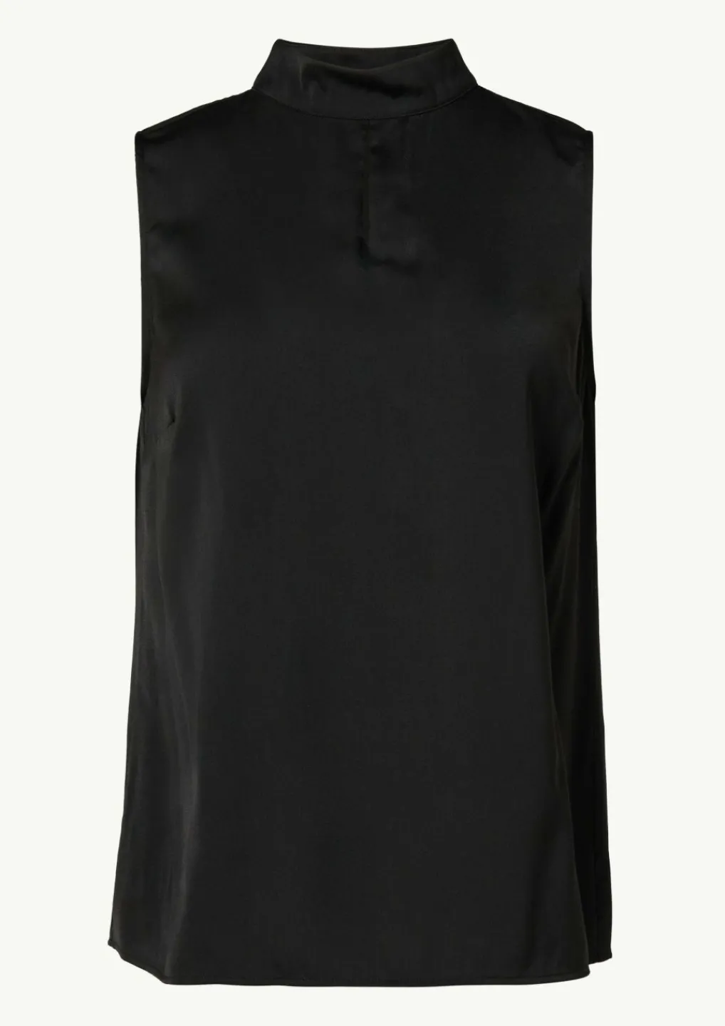 Satin-Top mit Cut-out-Comma Best