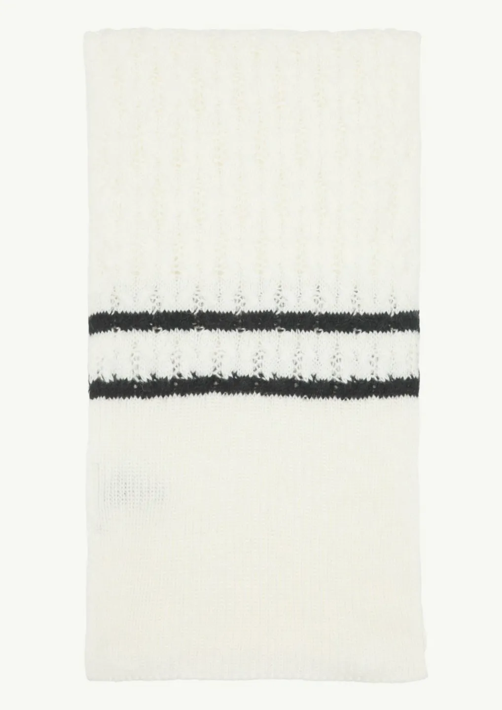 Schal aus Strick mit Kontrastdetails-Comma Sale
