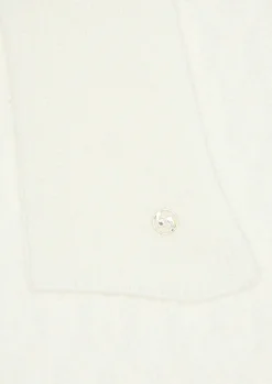 Schal aus Strick mit Kontrastdetails-Comma Sale