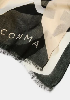 Schal in fließender Qualität-Comma Hot