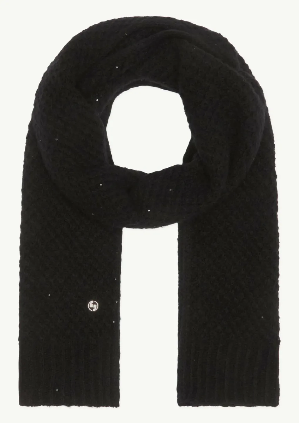 Schal mit Pailletten-Details-Comma Discount