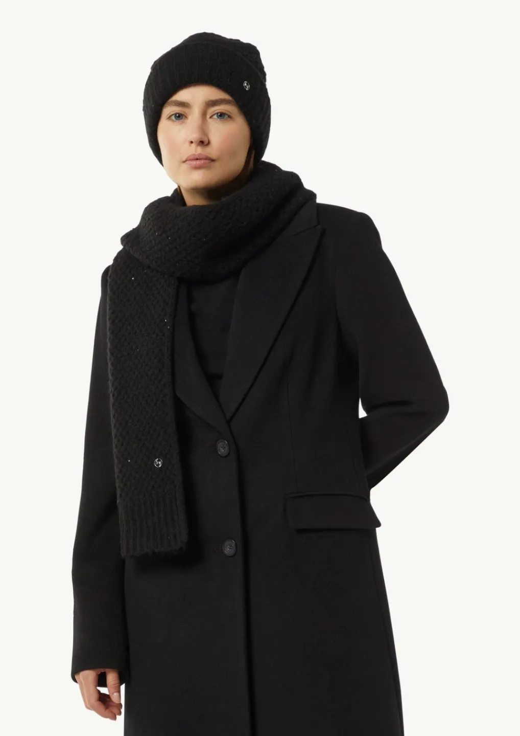Schal mit Pailletten-Details-Comma Discount