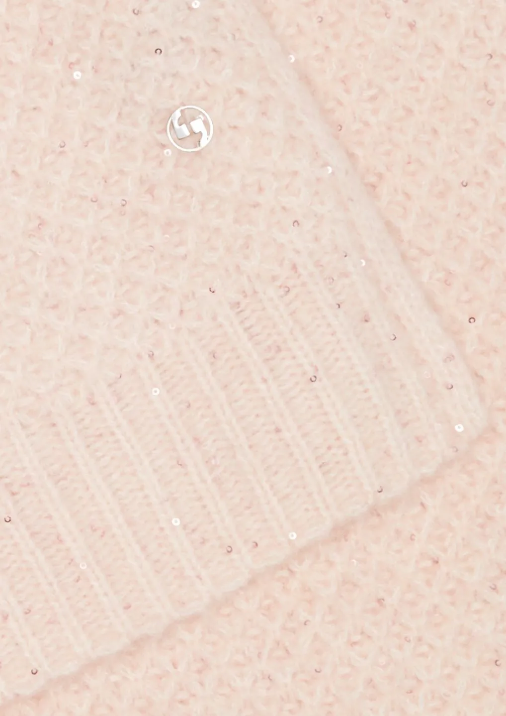 Schal mit Pailletten-Details-Comma Best