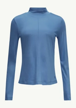 Schimmerndes Langarmshirt im Slim Fit-Comma Clearance
