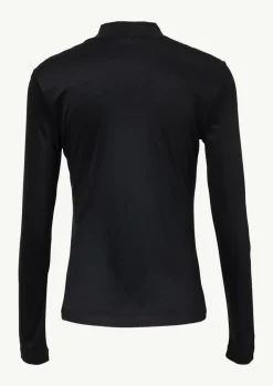 Schimmerndes Viskoseshirt mit Ziernaht-Comma Outlet