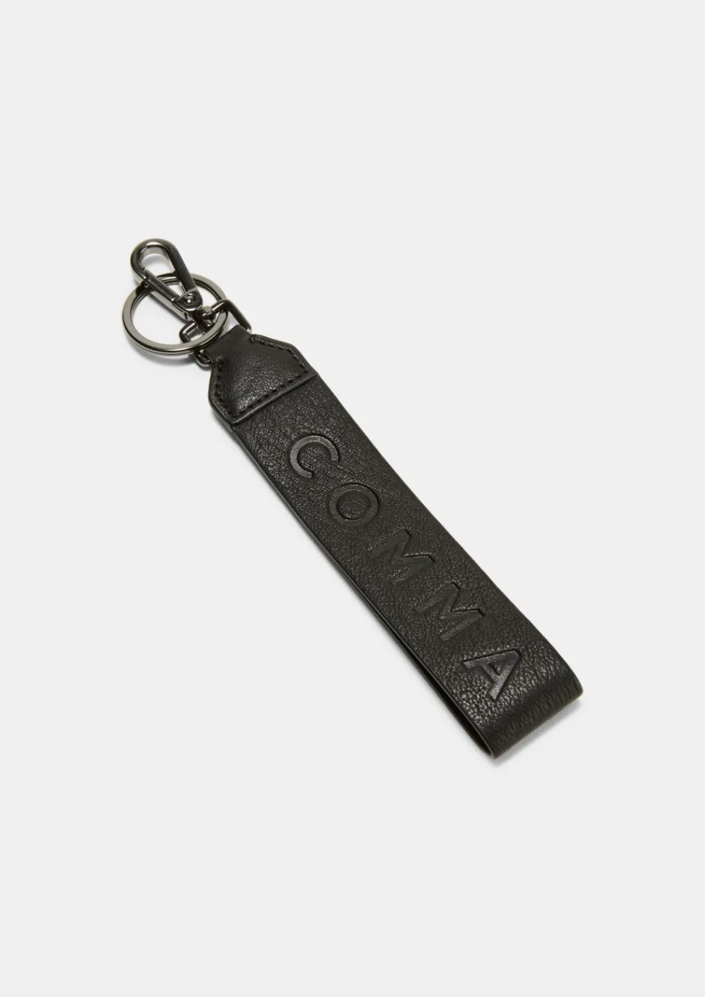 Schlüsselanhänger mit Logo-Schriftzug-Comma Hot