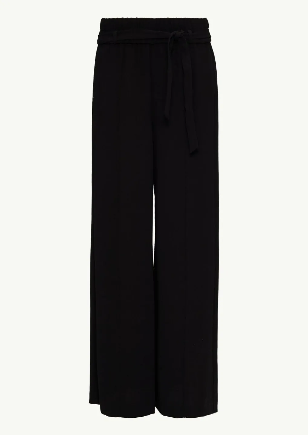 Schlupfhose mit High Rise und weitem Bein-Comma Outlet