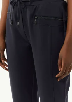 Schmale Jerseyhose mit Tunnelzug-Comma New