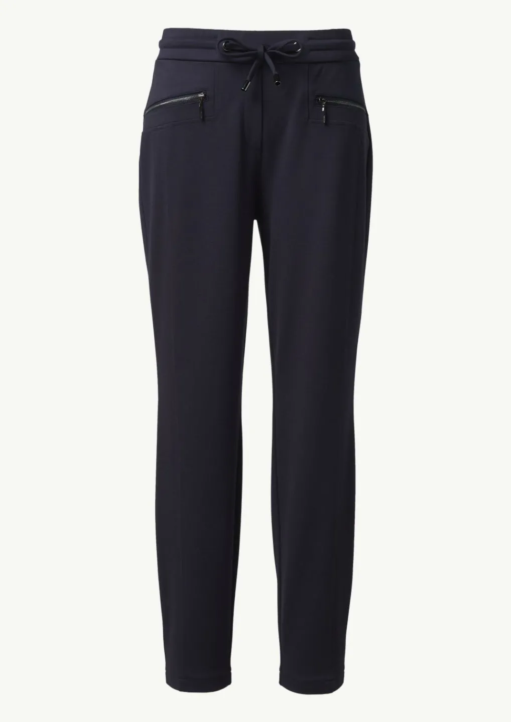 Schmale Jerseyhose mit Tunnelzug-Comma New