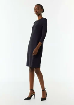 Schmal geschnittenes Strickkleid-Comma Clearance