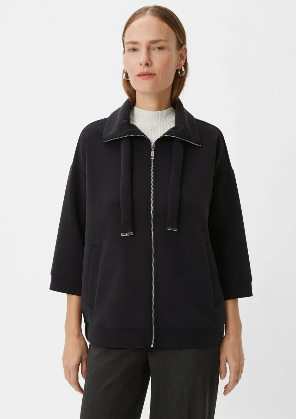 Scuba-Jacke aus Modalstretch-Comma Hot