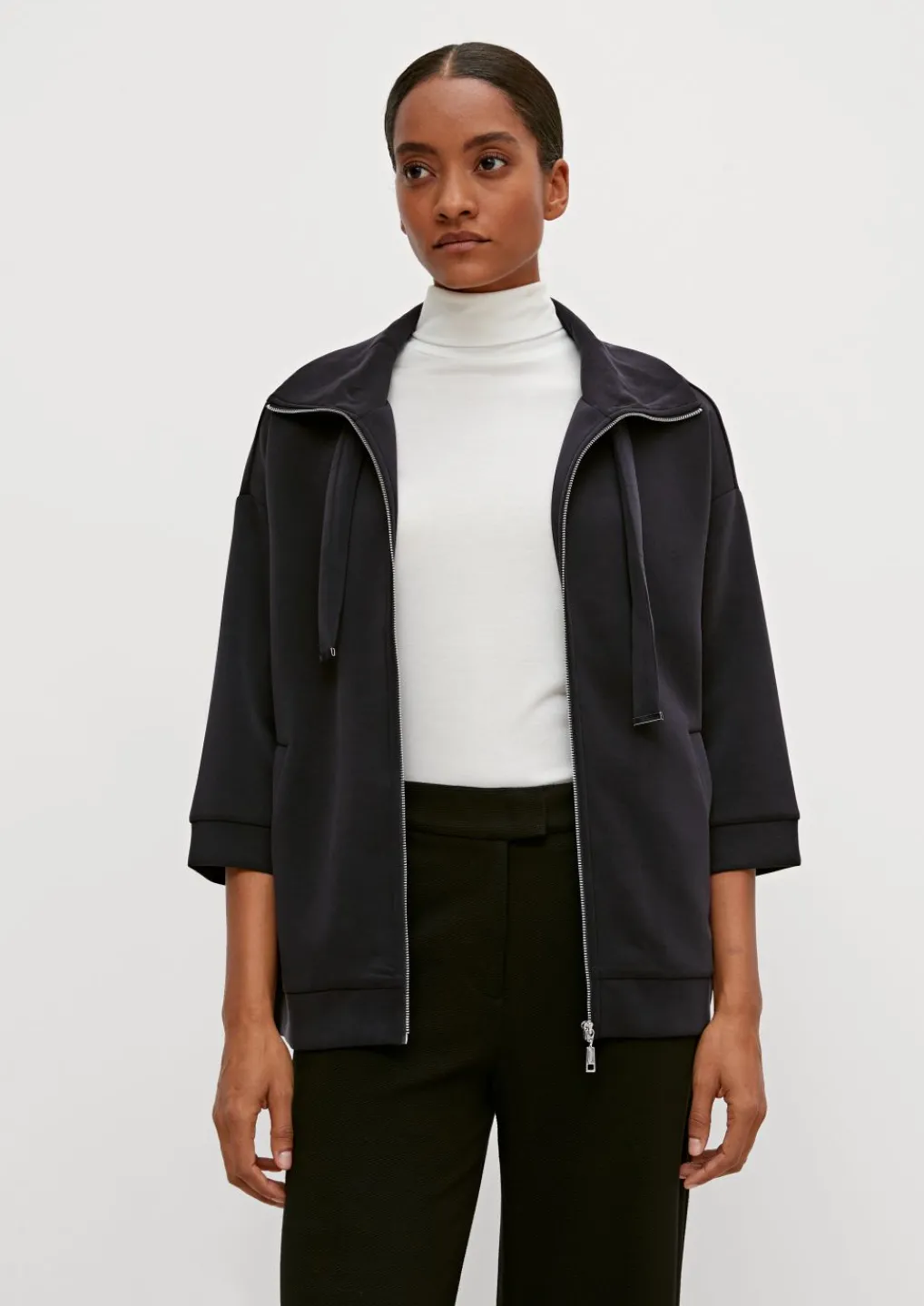 Scuba-Jacke aus Modalstretch-Comma Hot