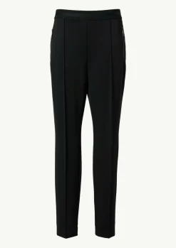 Scuba-Schlupfhose mit Gummiband in der Taille-Comma Fashion