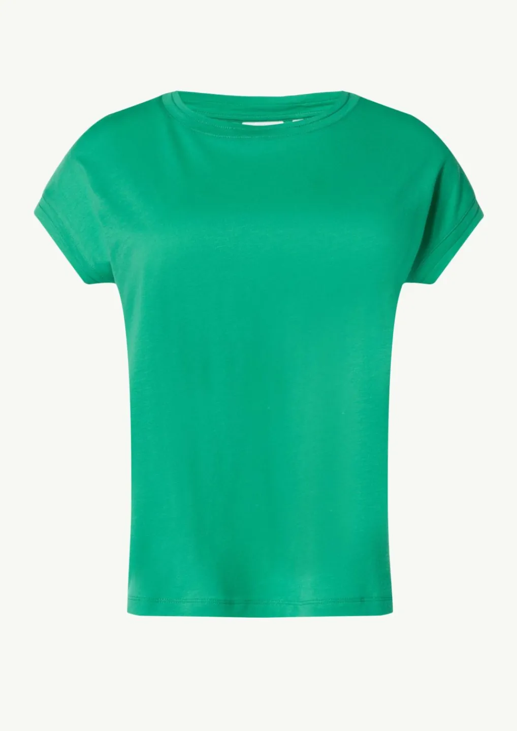 Shirt aus Jersey mit Ketten-Naht und Logo-Detail-Comma Sale
