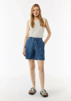 Shorts aus Lyocell-Comma Sale