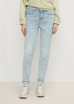Skinny: Jeans im 5-Pocket-Stil-Comma New