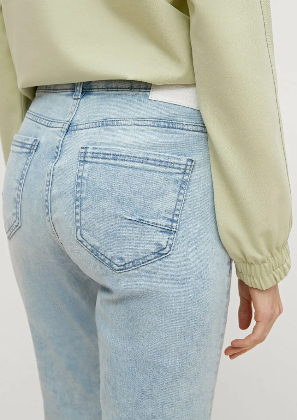 Skinny: Jeans im 5-Pocket-Stil-Comma New
