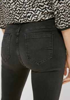 Skinny: Jeans mit Waschung-Comma New