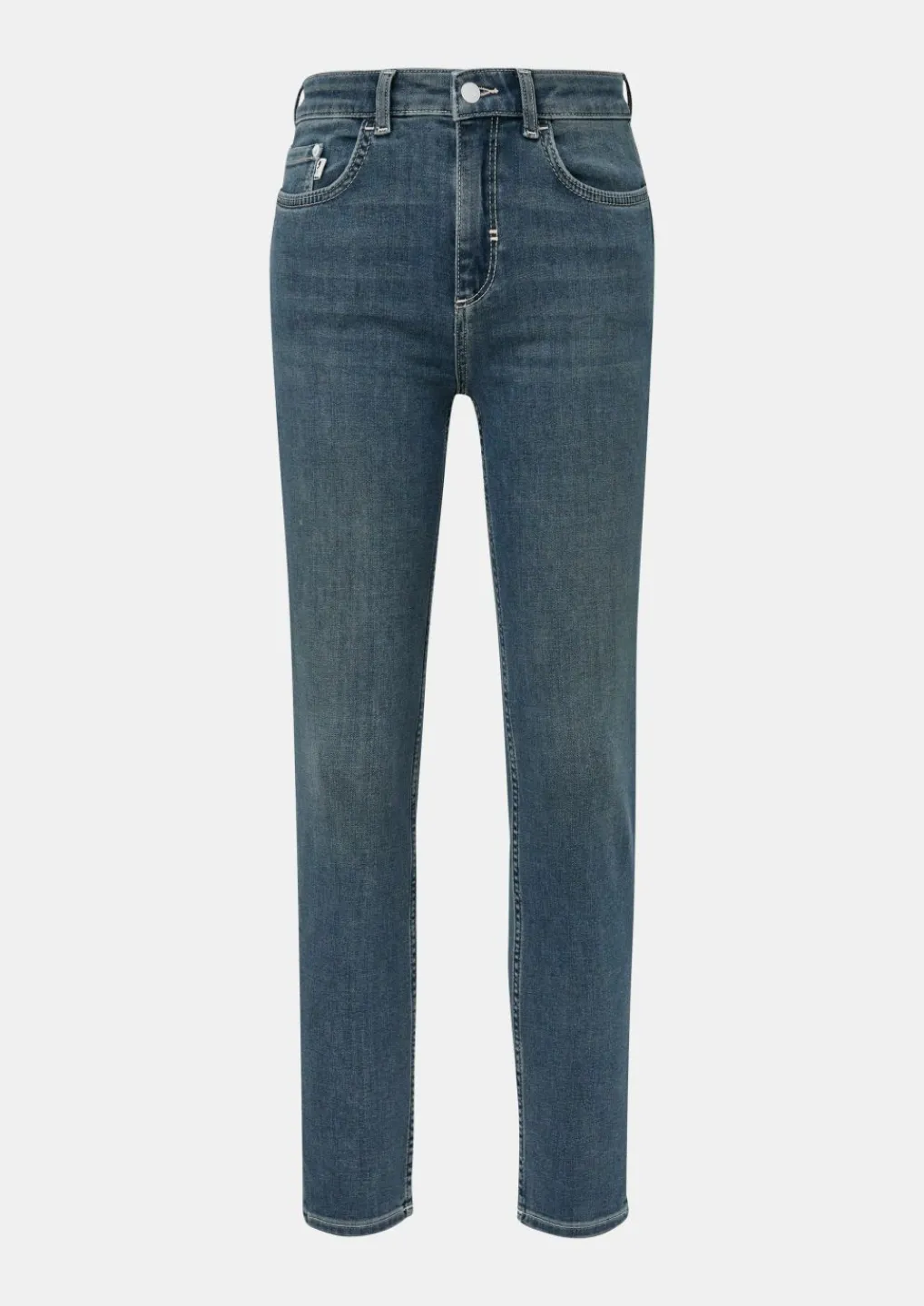 Skinny: Jeans mit Waschung-Comma New