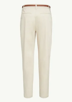 Slim: Chino-Hose mit Gürtel-Comma Online