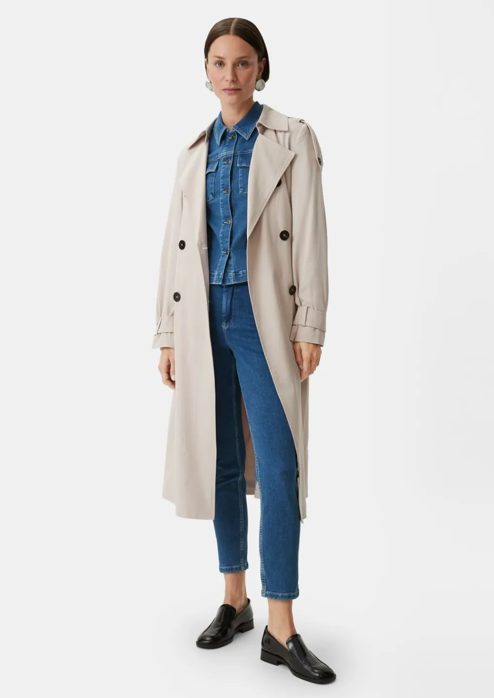 Slim fit: Ankle Jeans-Comma Outlet