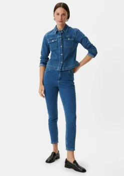 Slim fit: Ankle Jeans-Comma Outlet