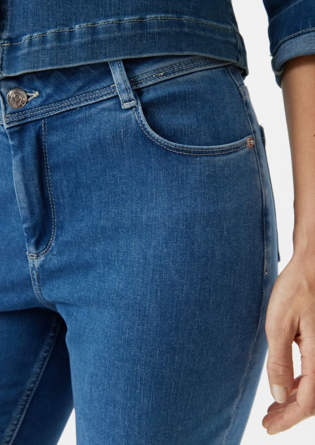 Slim fit: Ankle Jeans-Comma Outlet