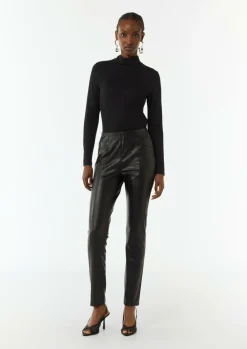 Slim-Fit-Longsleeve mit Turtleneck-Comma Sale