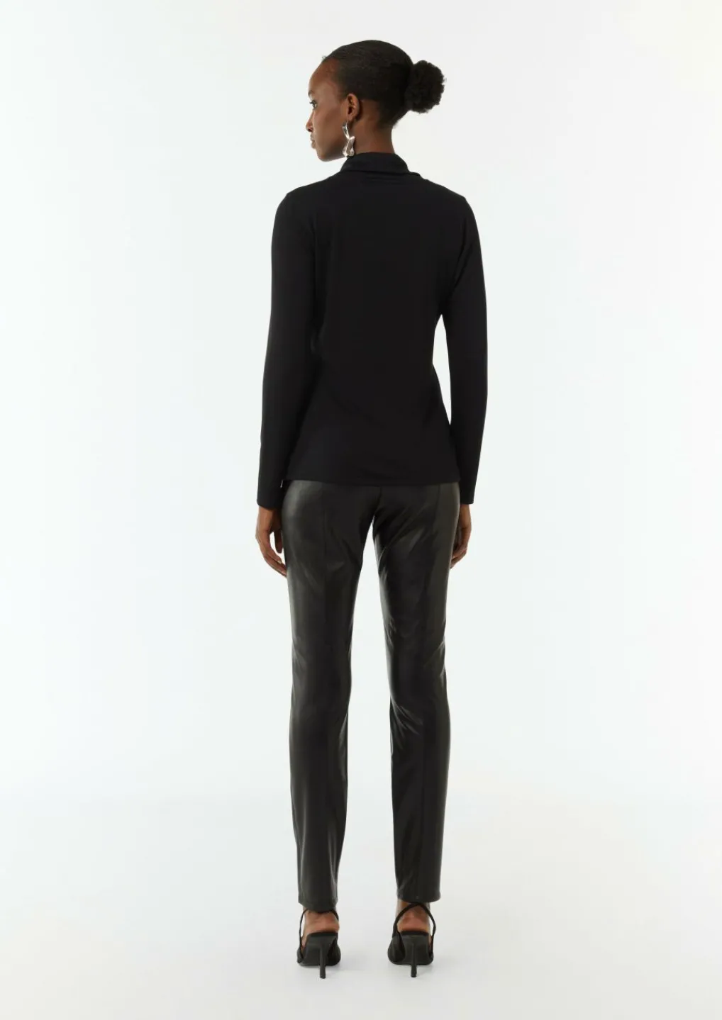 Slim-Fit-Longsleeve mit Turtleneck-Comma Sale