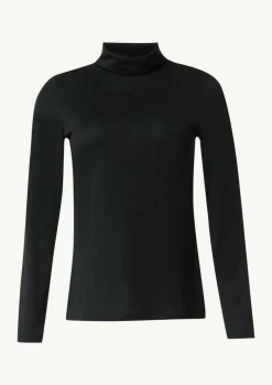 Slim-Fit-Longsleeve mit Turtleneck-Comma Sale