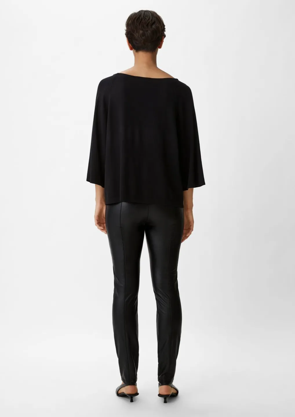 Slim: Hose aus Lederimitat-Comma Clearance