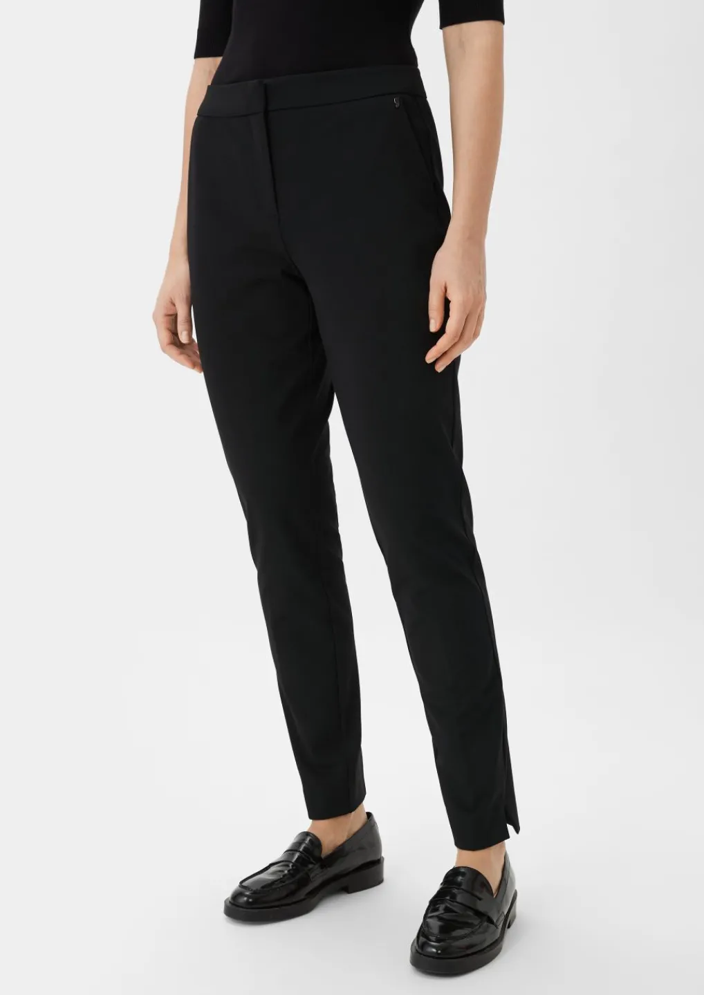 Slim: Hose aus Viskosemix-Comma New