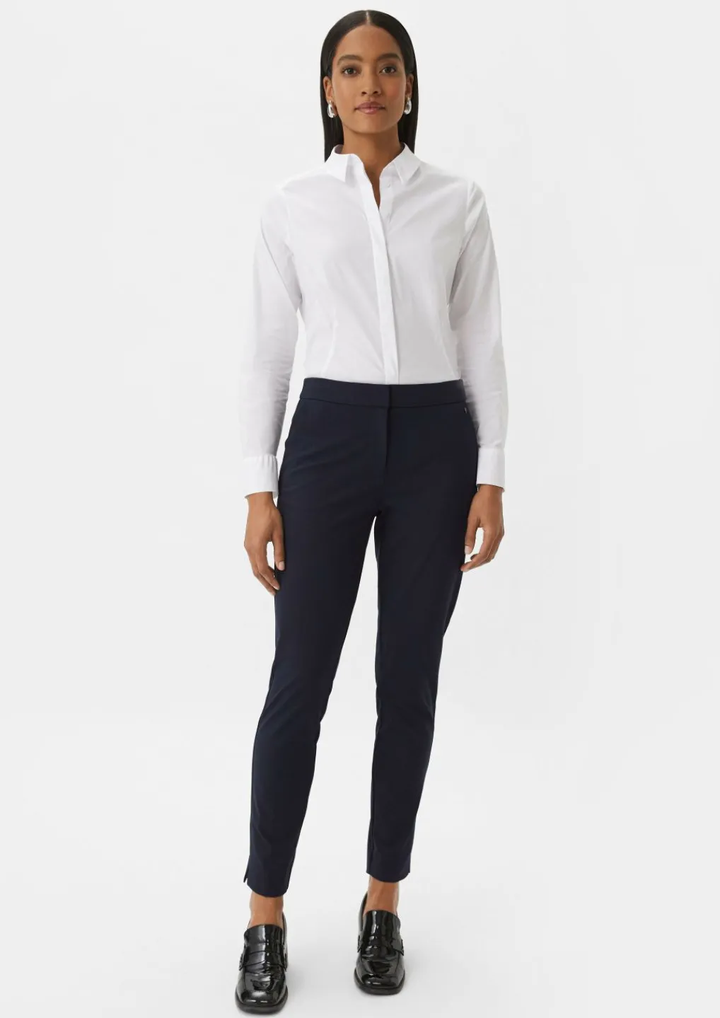 Slim: Hose aus Viskosemix-Comma Sale