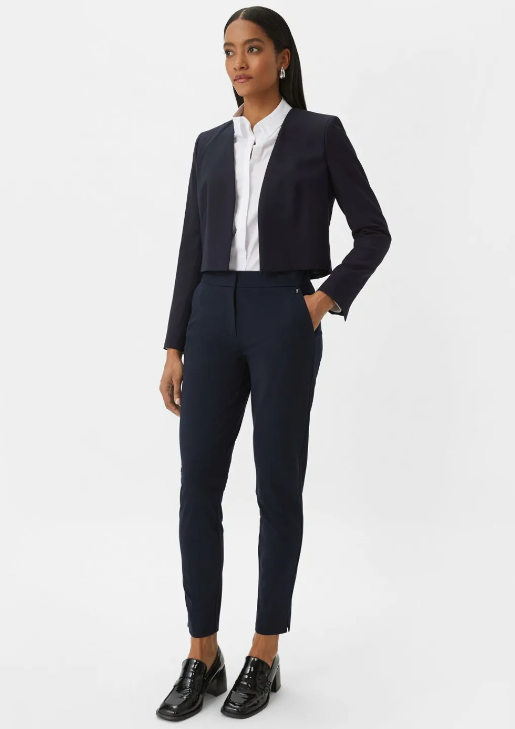 Slim: Hose aus Viskosemix-Comma Sale