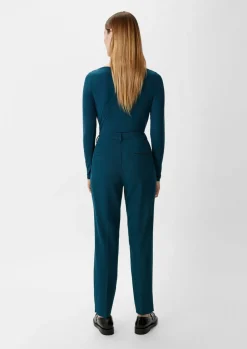 Slim: Hose mit Dobby-Struktur-Comma Online