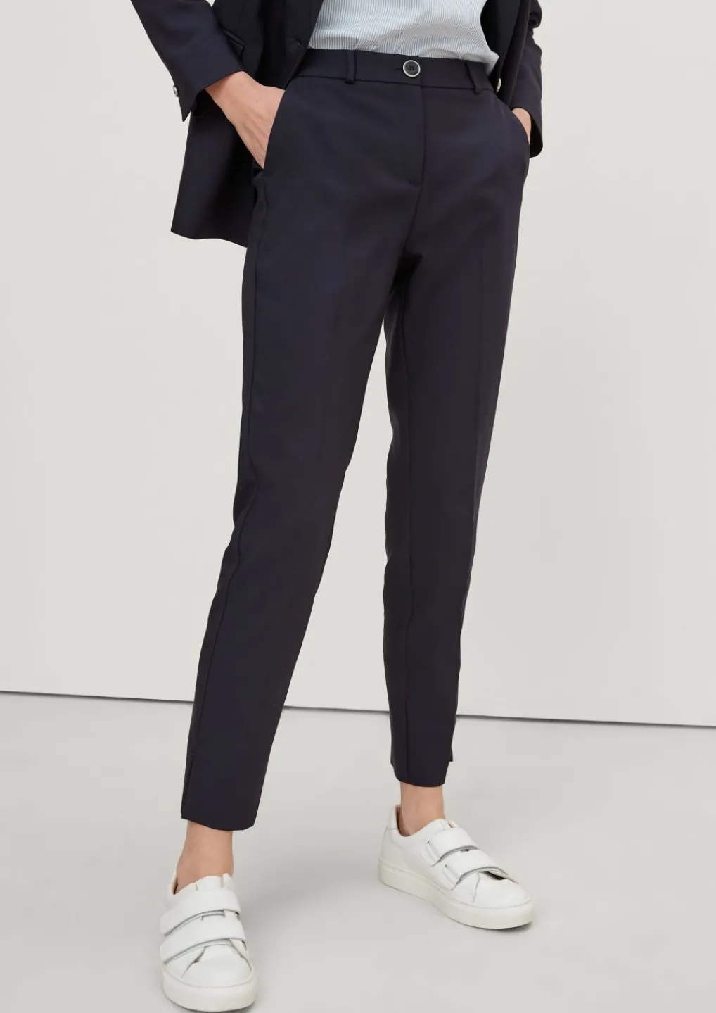 Slim: 7/8-Hose mit Tapered leg-Comma Online