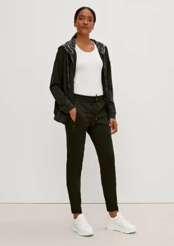 Slim: Jogpants in Twilloptik-Comma Clearance
