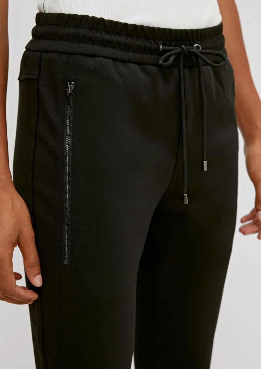 Slim: Jogpants in Twilloptik-Comma Clearance