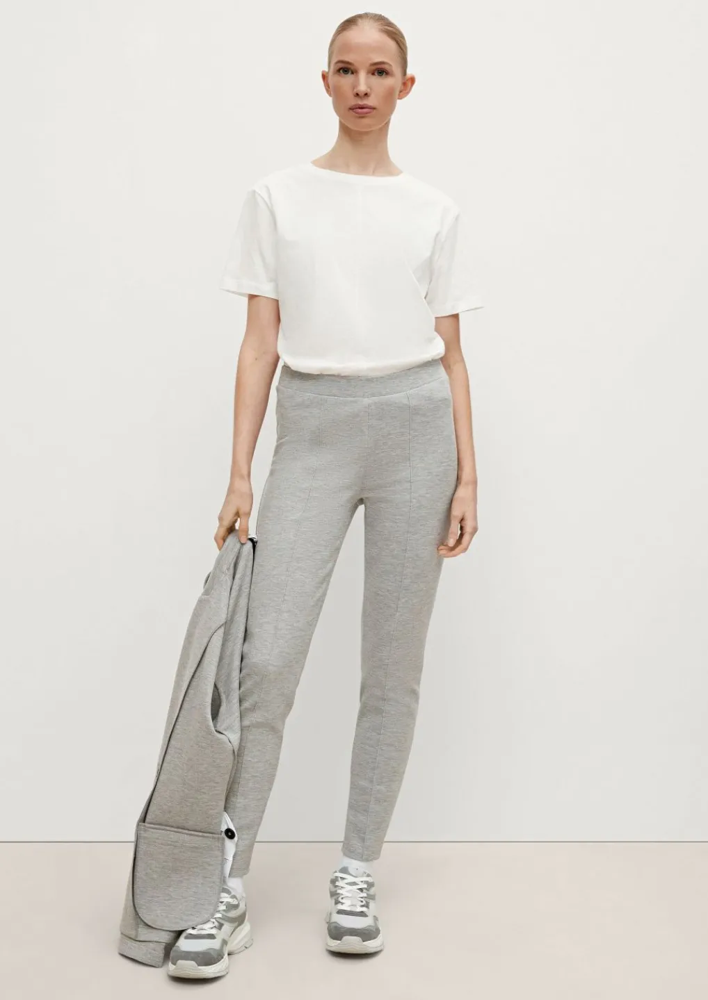 Slim: Leggings mit Pintucks-Comma Outlet