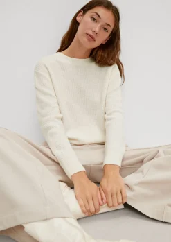 Softer Pullover aus Wollmix-Comma Hot