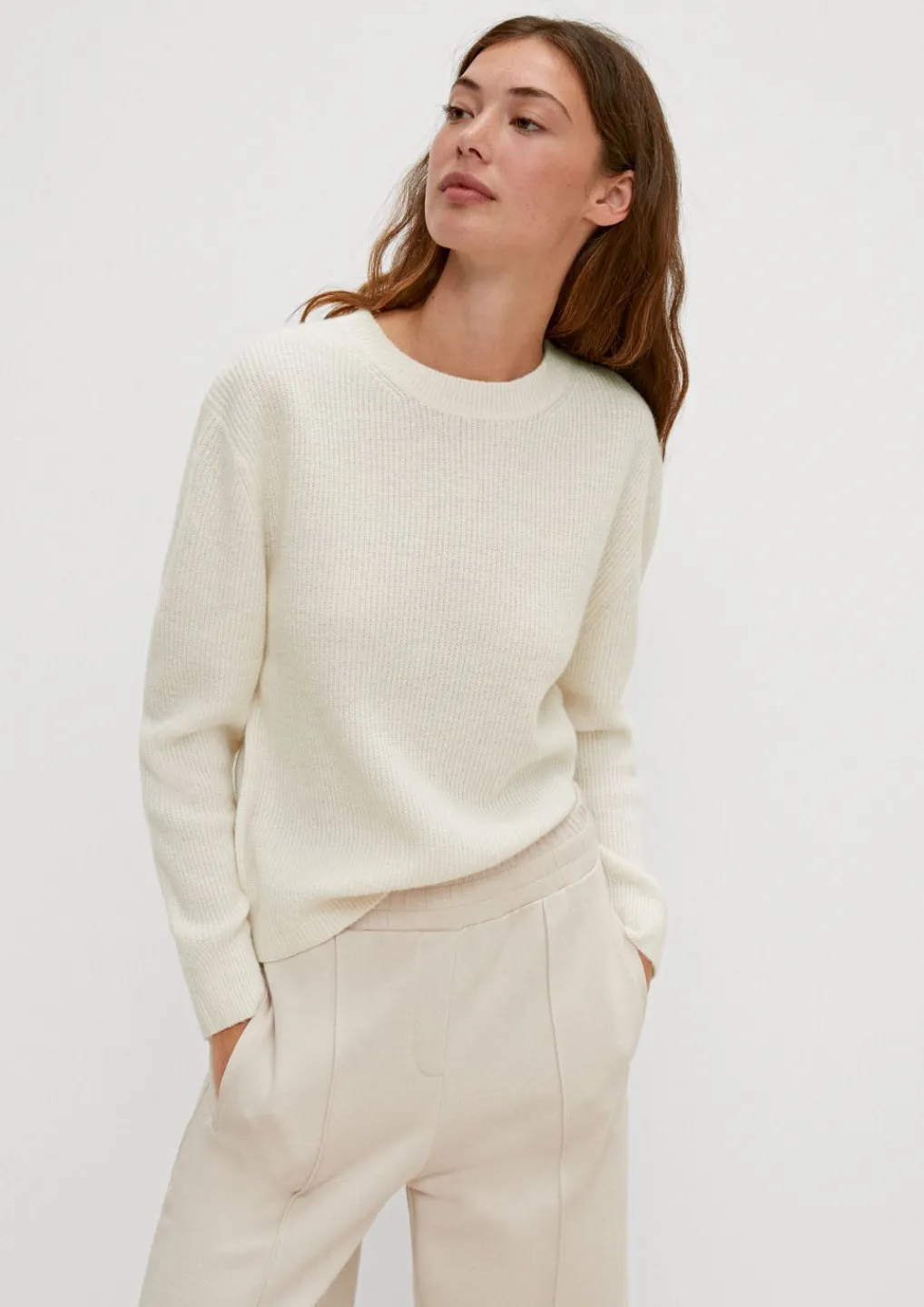 Softer Pullover aus Wollmix-Comma Hot