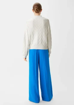 Softer Pullover mit Strickmuster-Comma Outlet